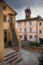 Castagneto Carducci, Leghorn, Italy - The town hall and the tower