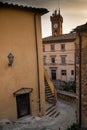 Castagneto Carducci, Leghorn, Italy - The town hall and the tower