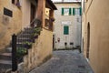 Castagneto Carducci, Leghorn, Tuscany, Italy: the birthplace of the Italian poet Giosue Carducci in the old town of the ancient