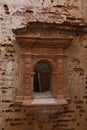 Model of the door inside the unfinished Church (18th century) of Castano del Robledo, Huelva. Spain