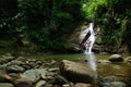 Waterfall near Castara on the Caribean Island Tobago