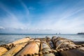 Castaway, on Pandanon Island, Mactan, Philippines Royalty Free Stock Photo