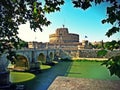 Castel angelo italy Royalty Free Stock Photo