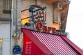 Castel Cafe outside seats in Paris, the French capital Royalty Free Stock Photo