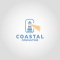 Castel Consulting Vector logo design template idea and inspiration