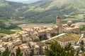 Castel del Monte, panoramic view Royalty Free Stock Photo