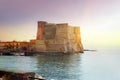 Castel dell'Ovo (Egg Castle), Italy. Naples Royalty Free Stock Photo