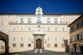 Castel Gandolfo - Apostolic Palace of Castel Gandolfo, the summer residence of the Popes. Lazio, Italy. Royalty Free Stock Photo