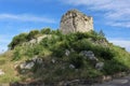 Castel Morrone - Ruderi su Monte Castello