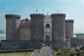 Castel Nuovo in Naples on a beautiful sunny day