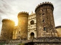 The Castel Nuovo in Naples, Italy