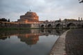 Castel San Angelo at dawn, Rome, Italy Royalty Free Stock Photo