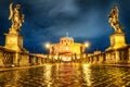 Castel San Angelo, Rome, Italy Royalty Free Stock Photo