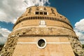 Castel Sant`Angelo (Castle of the Holy Angel) in Rome Royalty Free Stock Photo