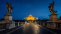 The Castel Sant 'Angelo in the morning Royalty Free Stock Photo