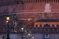 Castel Sant& x27;Angelo, Rome, Italy Royalty Free Stock Photo