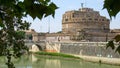 Castel Sant`Angelo in Rome in Italy Royalty Free Stock Photo