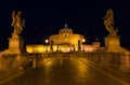 Castel Santangelo in Rome Royalty Free Stock Photo