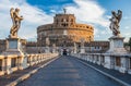 Castel SantAngelo at sunrise, Rome, Italy