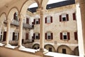 Castel thun inside view Royalty Free Stock Photo