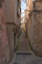 Castelcivita small village of southern Italy. Royalty Free Stock Photo