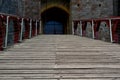 Castell Coch, Caerphilly, Cardiff Wales Royalty Free Stock Photo