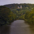 Castell Coch -Red Castle Wales - Autumn Royalty Free Stock Photo