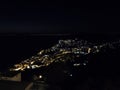 Castellabate - Night panorama of Santa Maria