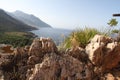Castellammare del Golfo, San Vito Lo Capo - June 30th 2016: The Zingaro Nature Reserve, an Italian protected natural area managed