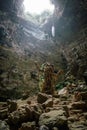 Castellana Grotte cave in apulia Italy