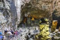 Entrance of Castellana caves in southern Italy