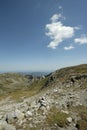 Castellane valley in Pyrenees orientales, France Royalty Free Stock Photo