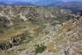 Castellane valley in Pyrenees orientales, France Royalty Free Stock Photo