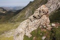 Castellane valley in Pyrenees orientales, France Royalty Free Stock Photo