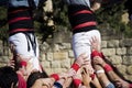 Castellers Royalty Free Stock Photo