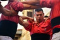 Castellers de Vilafranca 18.8.2018.Espana,Catalonia,Vilafranca