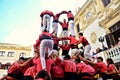 Castellers de Vilafranca 18.8.2018.Espana,Catalonia,Vilafranca