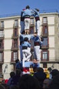 Castellers Royalty Free Stock Photo