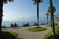 Castelletto di Brenzone, Lago di Garda, Italy Royalty Free Stock Photo