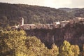 Castellfollit de la Roca Royalty Free Stock Photo