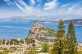 Castello Aragonese - famous landmark near Ischia island, Italy Royalty Free Stock Photo