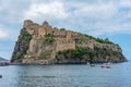 Castello Aragonese off the coast of Italian island Ischia