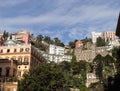 View of Chiaia district in Naples