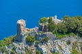 Castello Barbarossa at Capri island in Italy