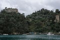 Castello Brown in Portofino on the Italian Riviera in Liguria. Italy Royalty Free Stock Photo