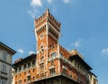 Castello Cova, also known as Palazzo Viviani Cova Royalty Free Stock Photo