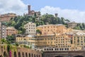Castello d`Albertis castle in Genoa Royalty Free Stock Photo