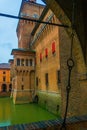 Castello degli Estensi a Ferrara Royalty Free Stock Photo