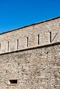 Castello del Buonconsiglio - Medieval Castle in Trento Italy Royalty Free Stock Photo