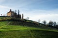 Castello della Volta and vineyards Barolo, Italy Royalty Free Stock Photo